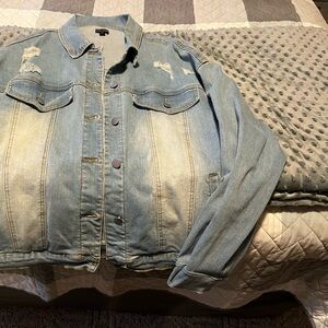 Coco + Carmen Classic Blue Denim Jacket